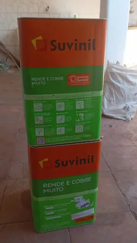 Tinta Suvinil rende muito cinza claro 