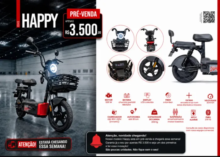 Bike Happy 500W