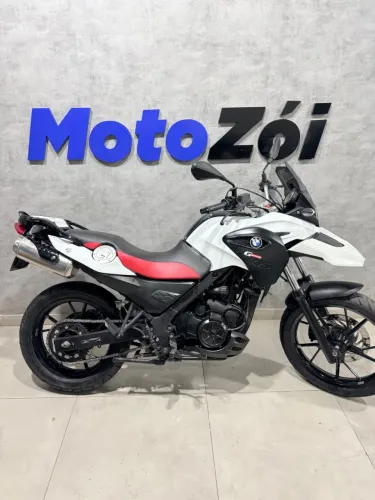 BMW G 650 GS BRANCO 2014