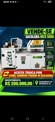 Sacoleira HECE S850