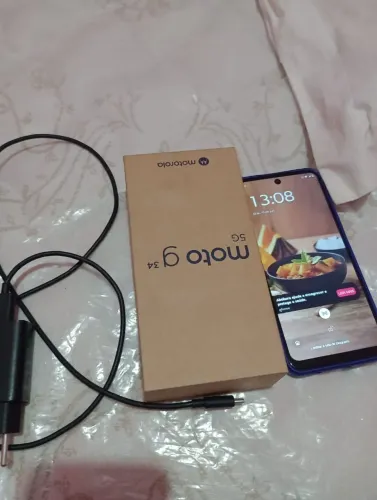 Vendo celular moto ver 128gb 5g trinco fio de cabelo não atrapalha nd
