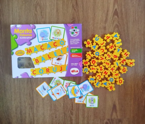 Jogo Monta Palavras Elka