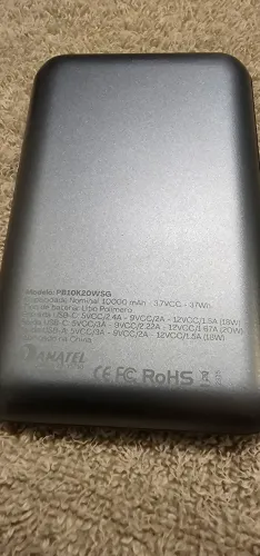 carregador Power bank original Geonav 10000 mhv