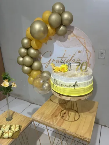 Bolo confeitado