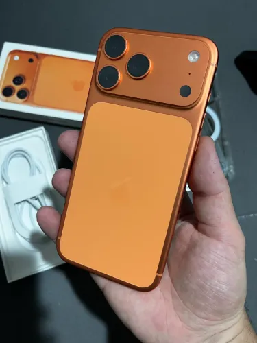 iPhone 17 pro max 256gb - laranja