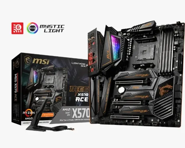 Placa mae x570 MSI MEG ACE (nao aceito troca)
