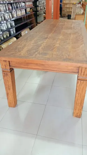 Mesa de Madeira Rustica 3,00x1,10m