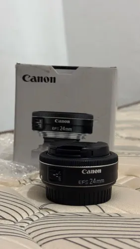 Canon 7D e lente 24mm