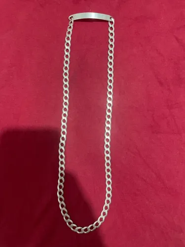 vendo corrente de prata 