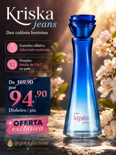 Kriska jeans feminino Natura 