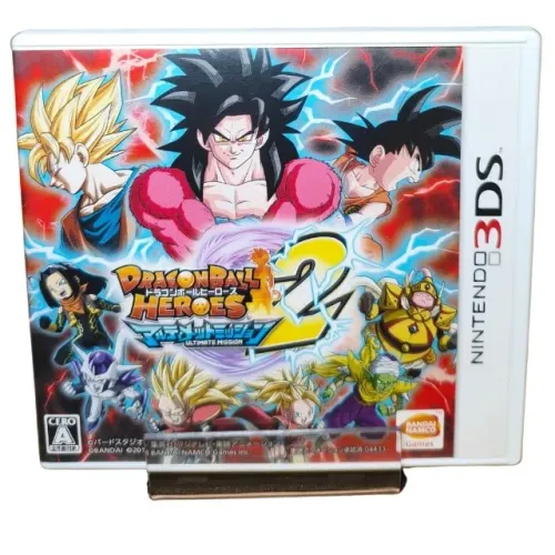 DragonBall Heroes Ultimate Mission 2 3DS Original Midia Fisica Japones Completo