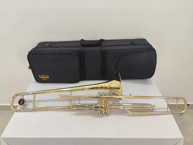 Trombone de Pisto Longo Tokai TP-200L Sib -Laqueado - NOVO - Parcelo 21x - Aceito trocas