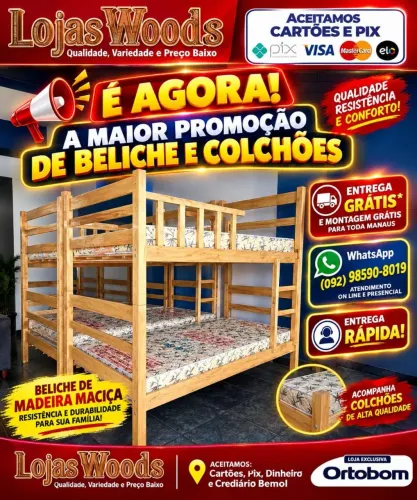 Beliche Madeira R$ 589,00