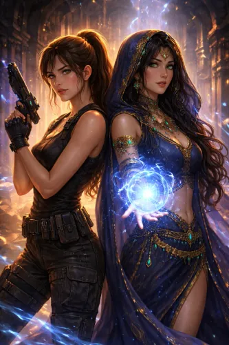 Arte Digital Criada Através de IA.