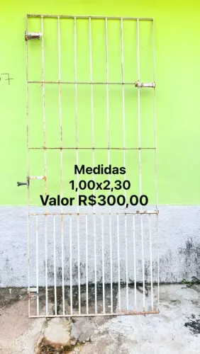 Portão -retirada no farol 