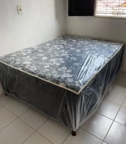 Cama casal padrão semi ortopédico,na promoção 690,00
