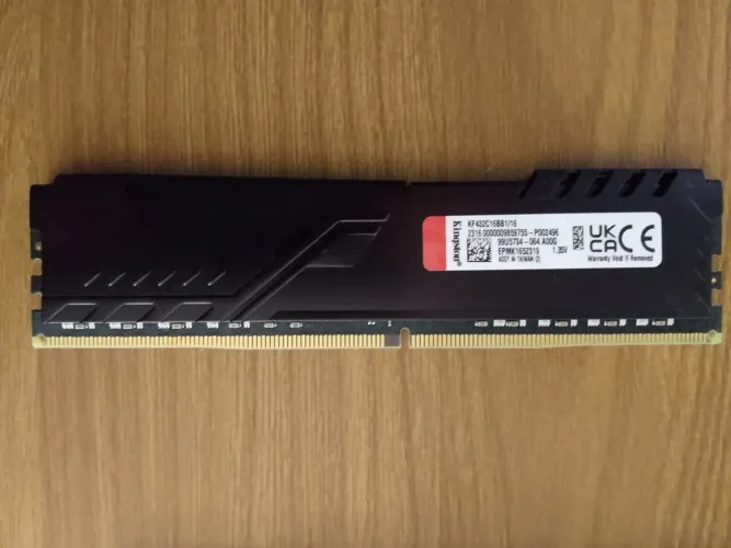 Memória Ram DDR4 16gb 3200mhz Fury Beast