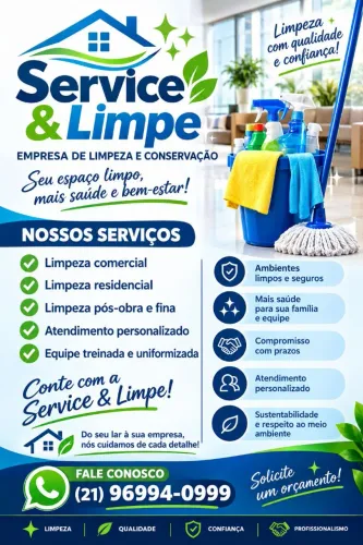 Limpezas residenciais e comerciais 