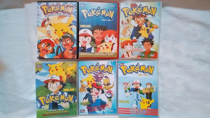 Pokémon volume 1 2 3 4 5 6 e 9.
