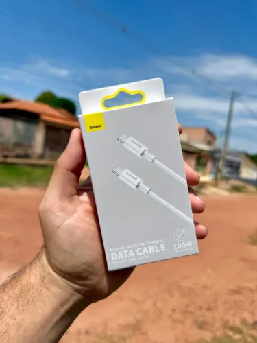 BASEUS CABO TIPO - C / C - SUPERIOR SERIES FAST CHARGING DATA DATA CABLE 2 METRO 100W