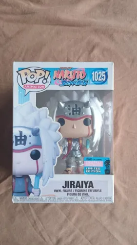 Boneco Funko Pop da Franquia Naruto - Jiraya. 