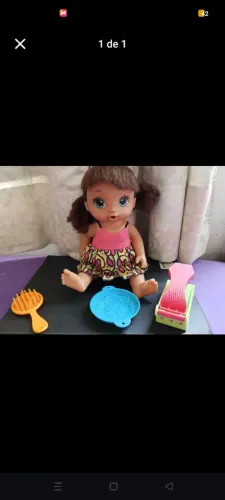 Boneca baby Alive macarrãozinho 