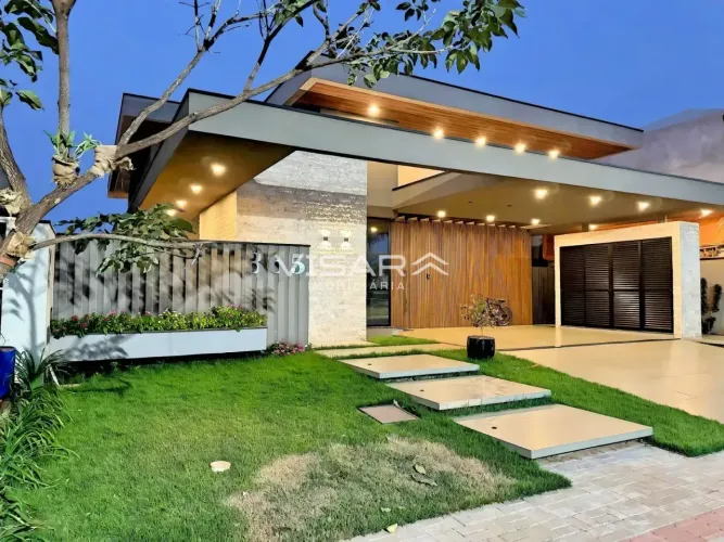 Casa térrea à venda - Condomínio fechado Bourbon Premium Spa Resort em Dourados / MS