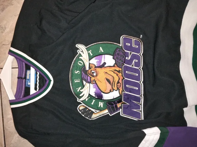 Camiseta raridade hockey no gelo minesotta Goose temporada 1994/95