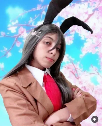[Cosplay Novo] Sakurajima Mai - My Bunny Girl Senpai  (Tamanho: S equivalente ao P)