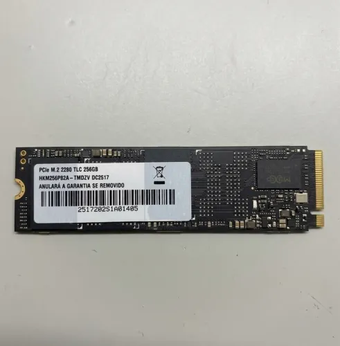 SSD NVMe 256 GB M.2 2280 PCIe