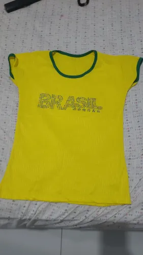 Camisa feminina Brasil
