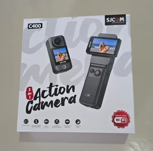 SJCAM C400 4K Modular 3 em 1 | Zerada