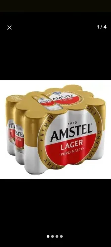 Vendo 10 packs de Cerveja Amstel 350mL