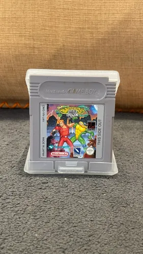 RARO cartucho game boy Battletoads and Double Dragon ÚNICO NO BRASIL!