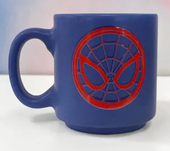 Mini Caneca de Cerâmica 100ml - Spider Man - Homem Aranha - ZONA CRIATIVA