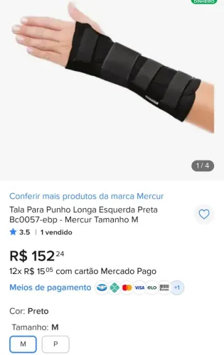 Tala móvel longa munheca fraturada para os dois lados esquerda e direita