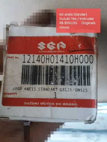 Peças Diversas  Motos Suzuki Yes Burgman Instruder Bandit