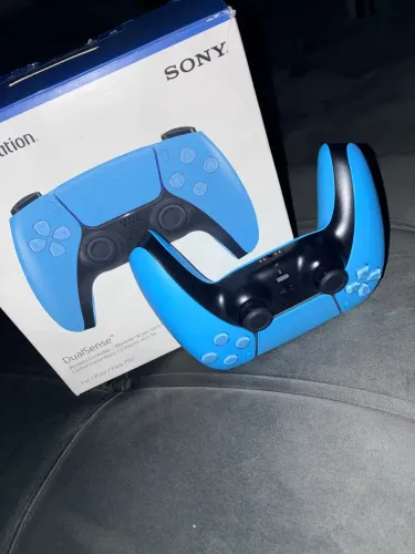 Controle de PS5 azul