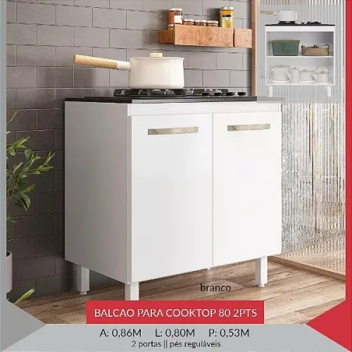 Balcão 0,80 PARA Cooktop // Oferta