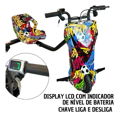 Triciclo Elétrico Drift 350w