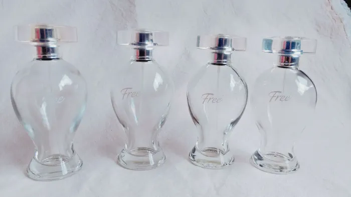 Frascos VAZIOS perfume Free O Boticário 100 ml