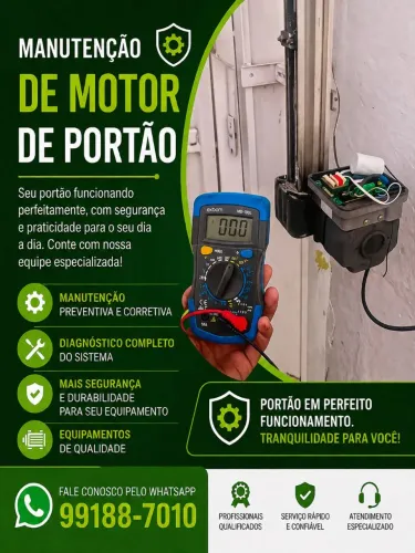 Motor para Portão: Força e Conveniência Automatizada