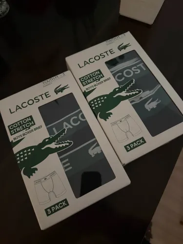 Cuecas Lacoste 100 algodão importadas