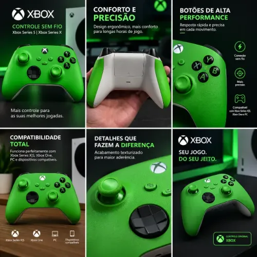 Controle Xbox Series S para PC e Xbox Serie S