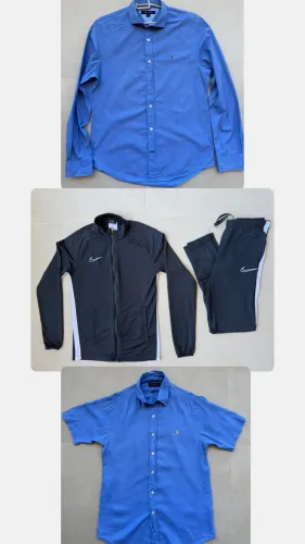 Três peças originais P masculinas 