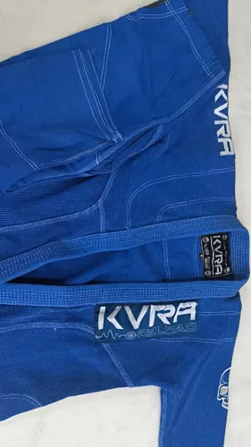 KIMONO JIU JITSU KVRA A1 AZUL 
