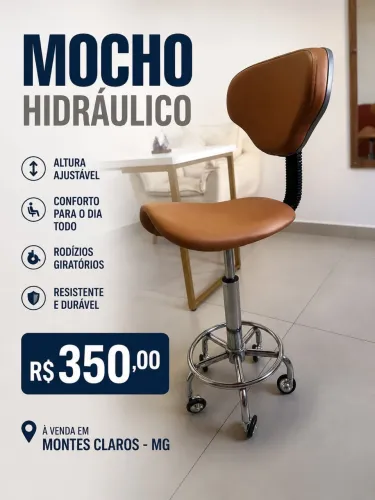     Mocho Profissional Ergonômico - Excelente Estado