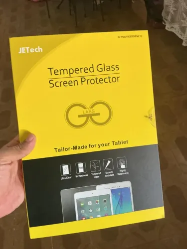 JETech Protetor de Tela para iPad HD Transparente, Vidro Temperado para iPad (A16) 11.ª/10