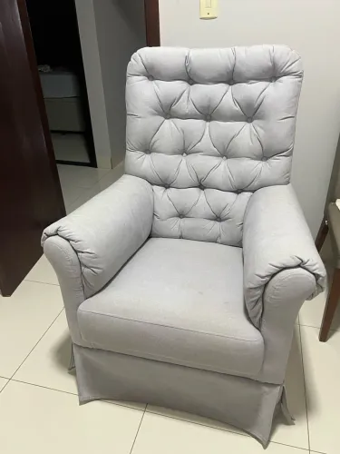 Poltrona + Puff Amamentação