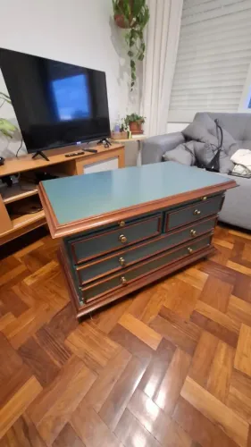 Cômoda Verde - vintage